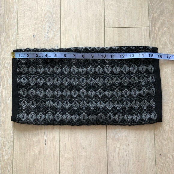 Melissa Nepton Designer Wool Geometric Design Bandeau Top - Picture 2 of 6